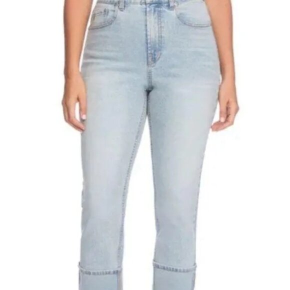 Frye Cuffed Crop Jeans size 27 - Picture 1 of 13